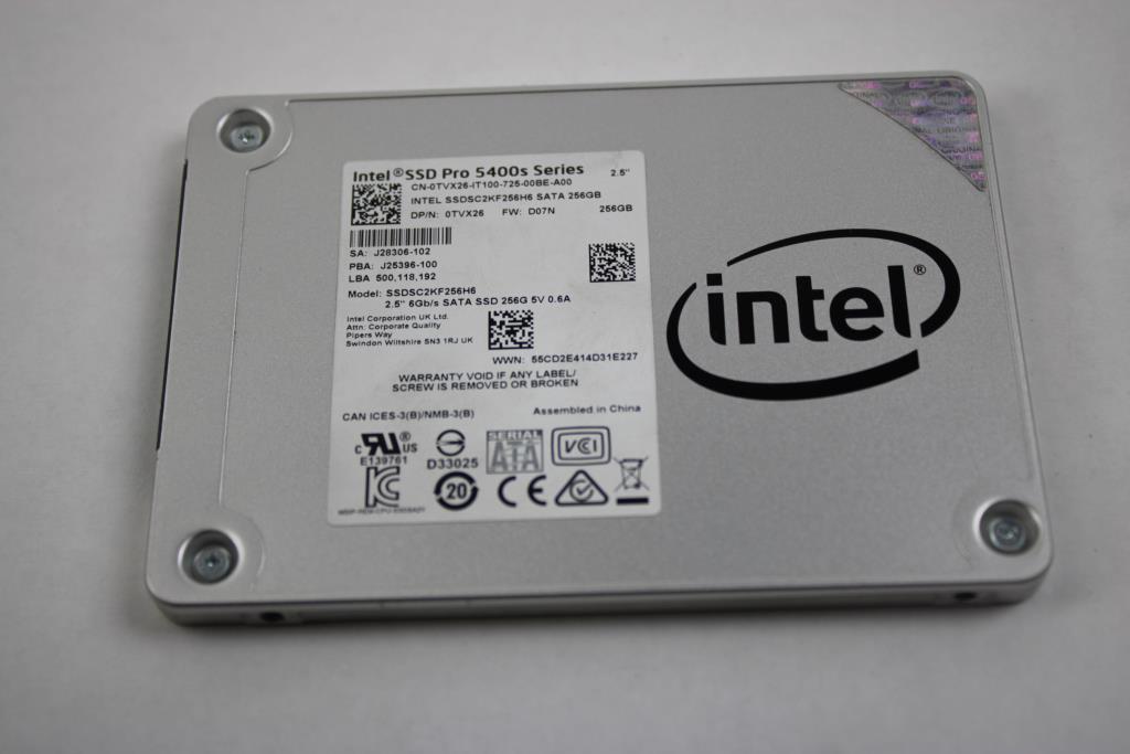 Intel 256 Gb SSD