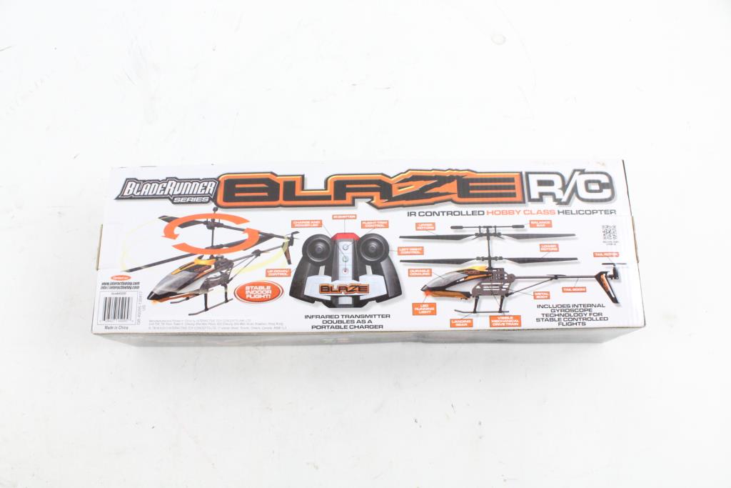Interactive Toy Concepts Blaze R/C Helicopter Property Room