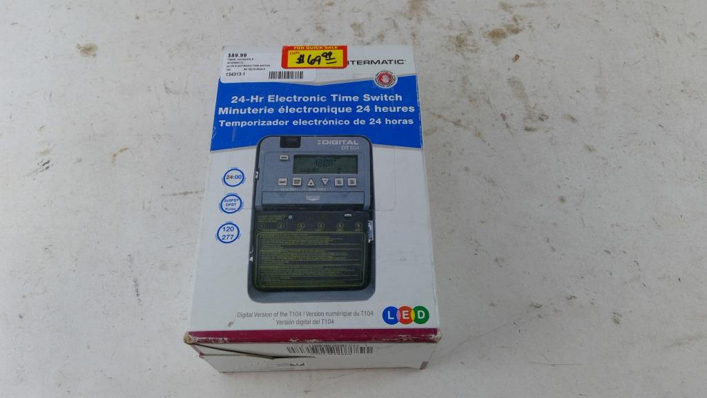 Intermatic 24 Hr Electronic Time Switch