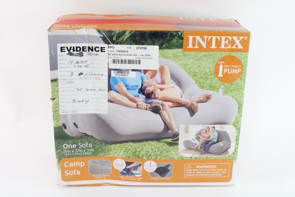 Intex Inflatable Camp Sofa Property Room