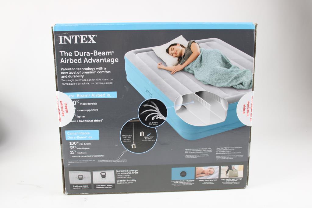 Intex The DuraBeam Airbed 16" Advantage, Queen Property Room