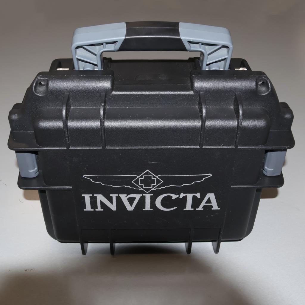 Invicta 3 Slot Watch Collector Case