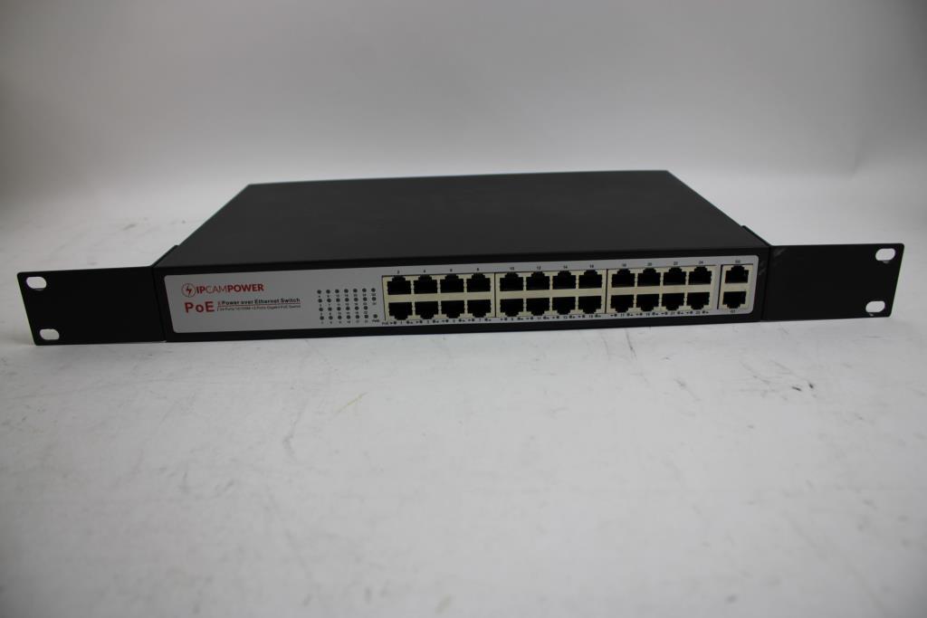IPCamPower PoE Switch For IP Security Cameras