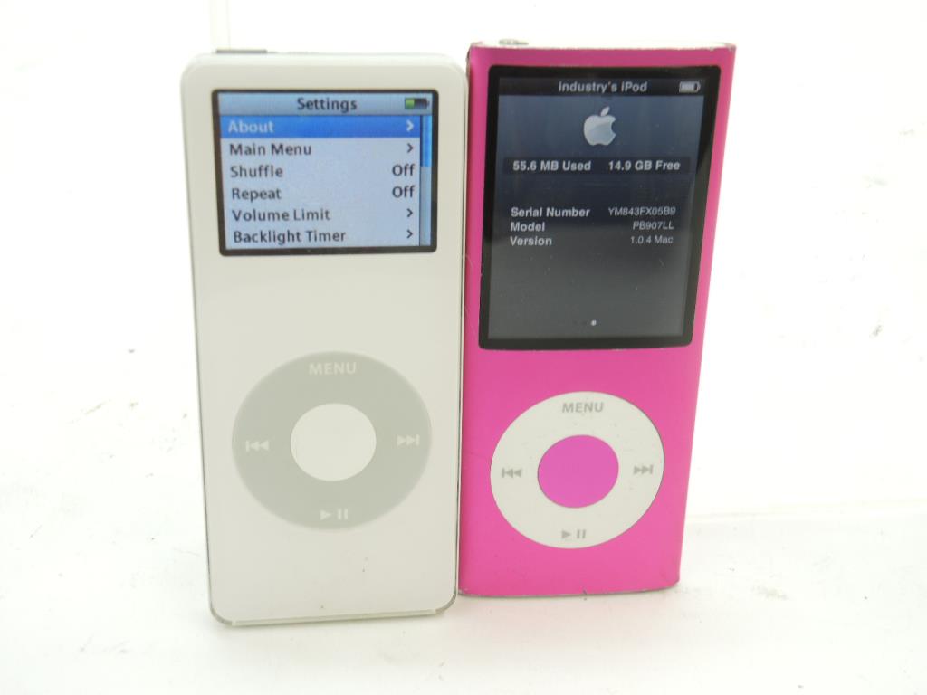 IPod Nano Lot. 2 Pieces. 2GB And 16GB