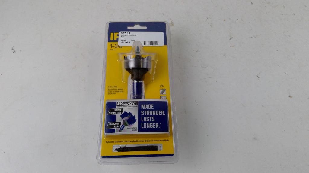 Irwin 1-3/8" Self Feed Bit