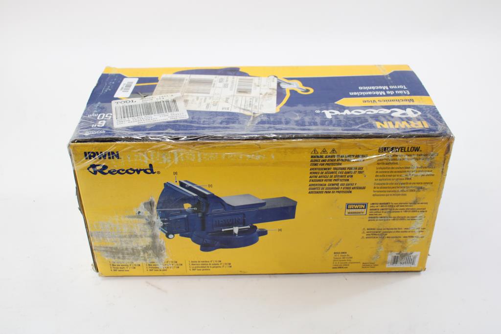 Irwin Mechanics Vise Property Room