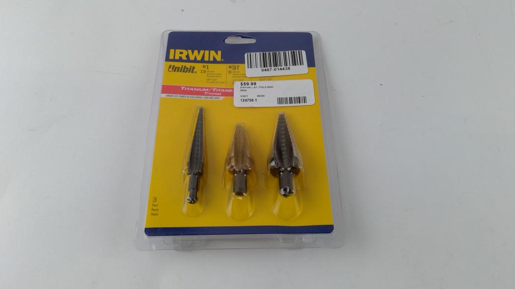 Irwin Unibit Set