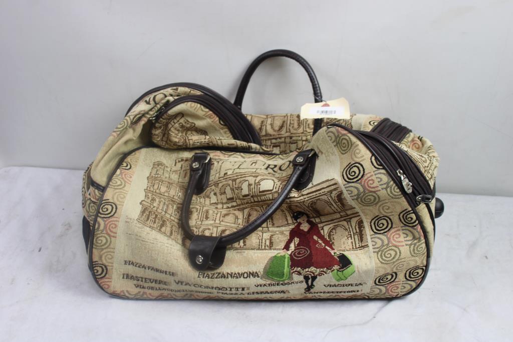 Italian Duffle/roller Bag