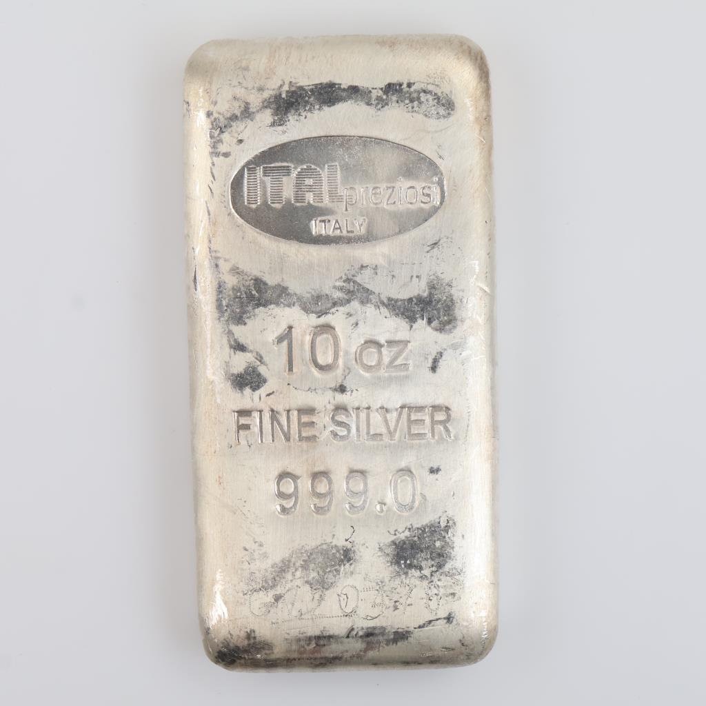 Italpreziosi Fine Silver 10oz Bar