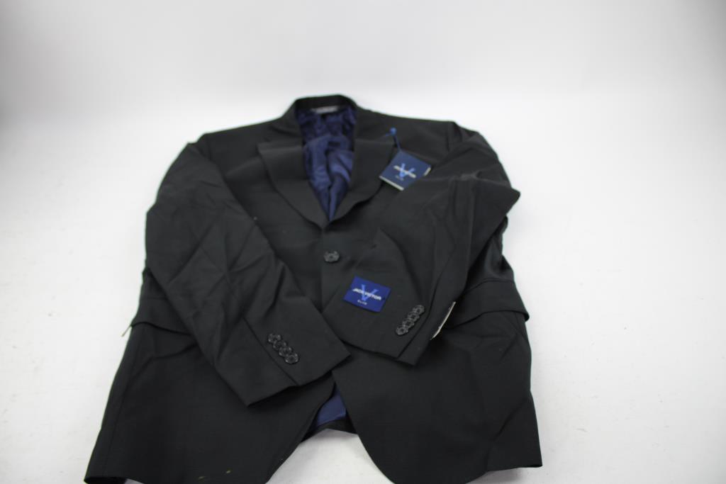 Jack Viktor, Black Blazer  Size 42R 36W