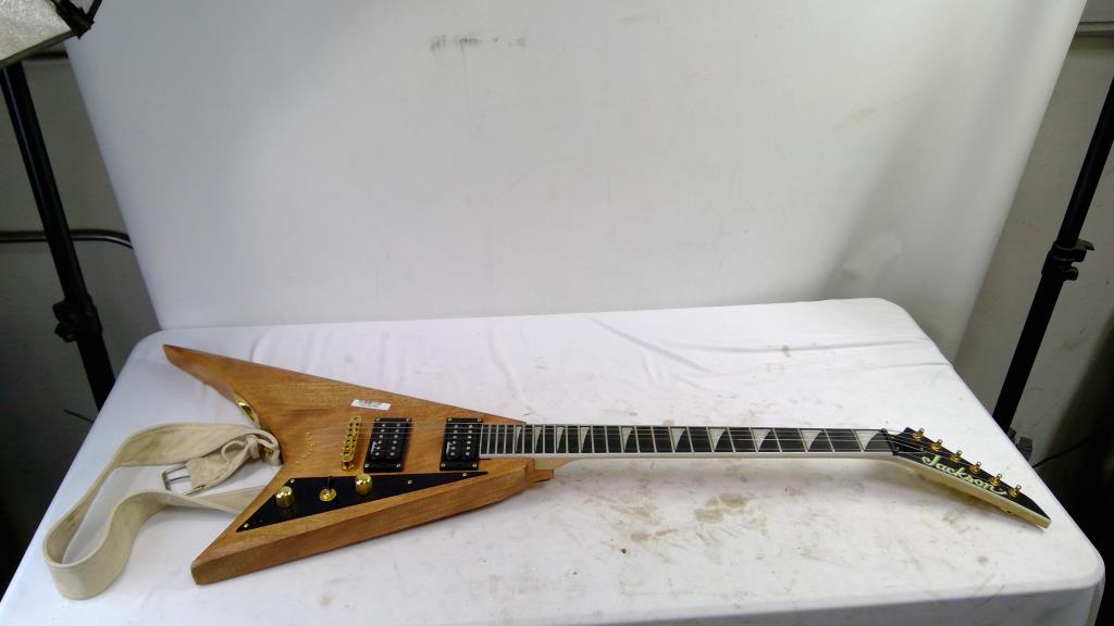 Jackson Rhoad Natural Electric Guitar
