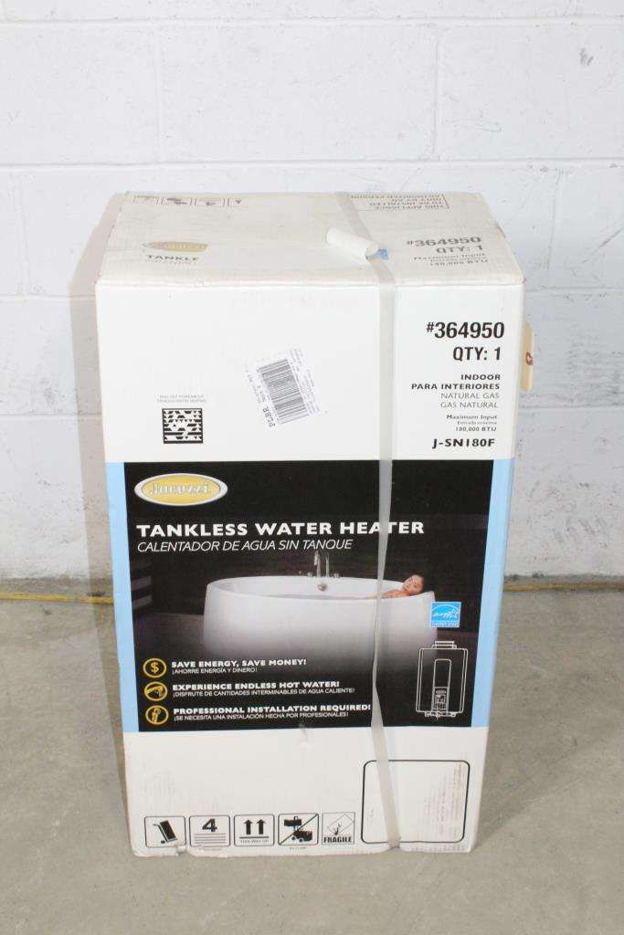 Jacuzzi Indoor Tankless Water Heater Property Room