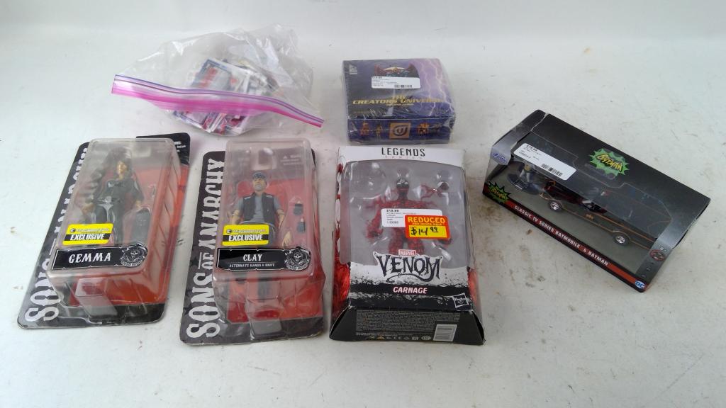 Jada Batman Classic TV Series Batmobile And More 5+ Pieces