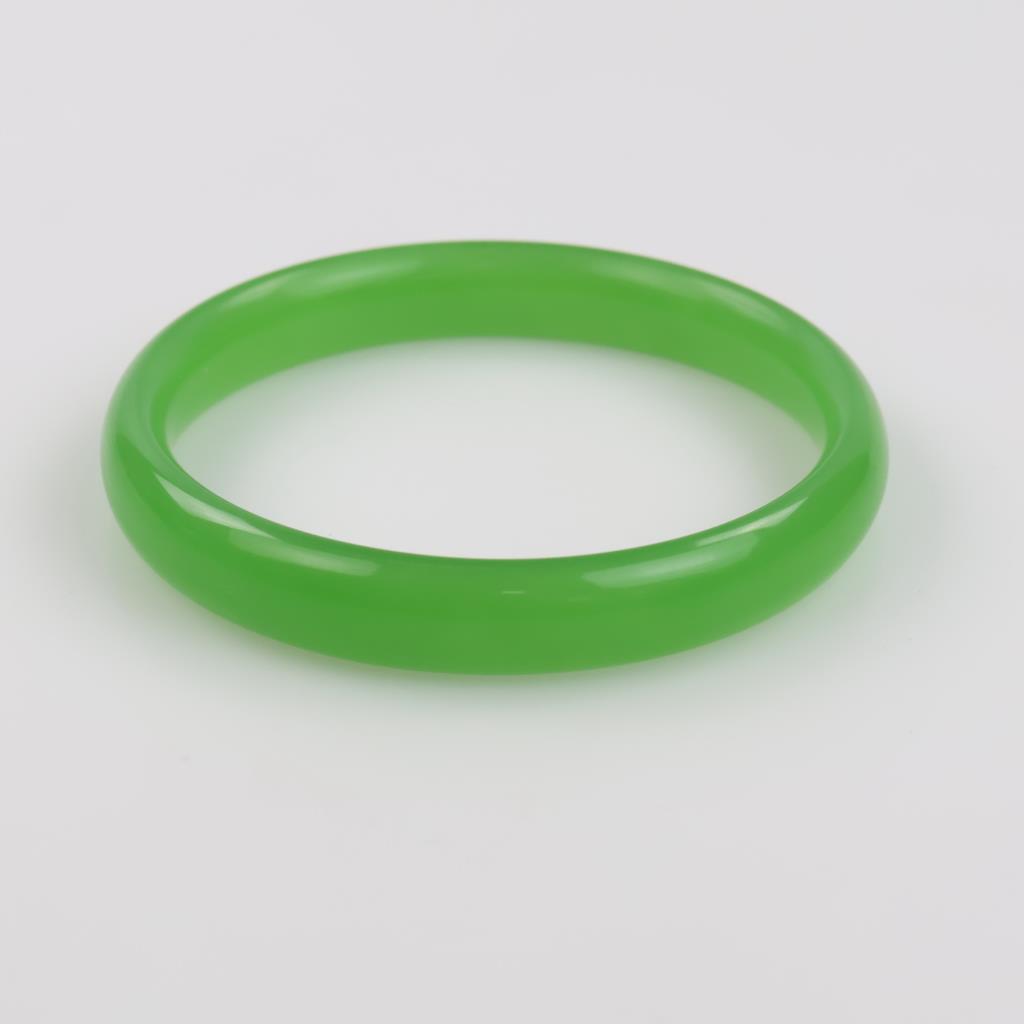 Jade Green Slip-On Bangle Bracelet