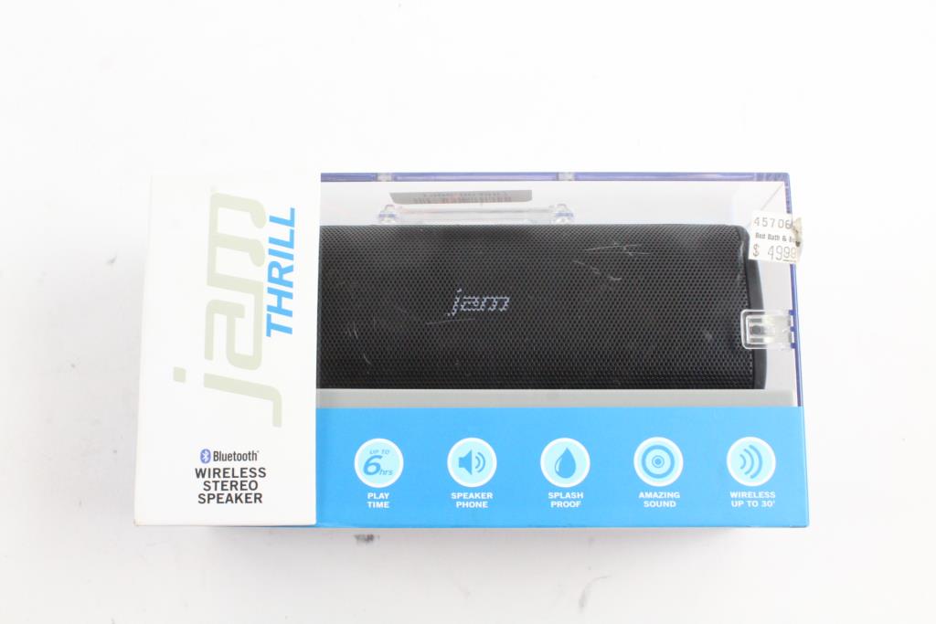 jam thrill bluetooth speaker
