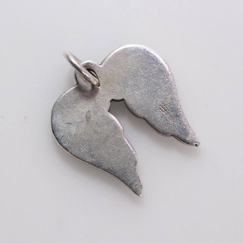 James Avery Silver Angel Wings Charm, 3.65g Property Room