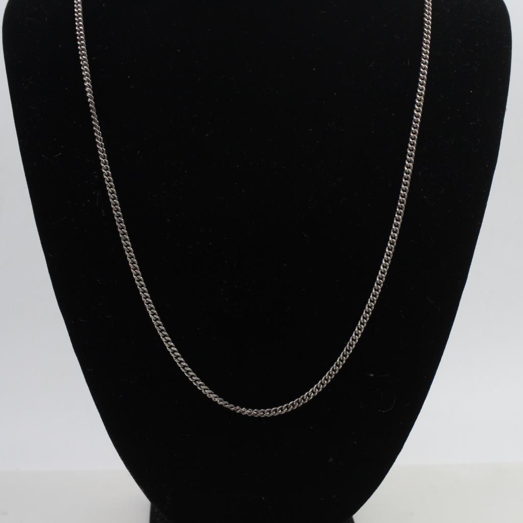 James Avery Silver Curb Necklace Property Room