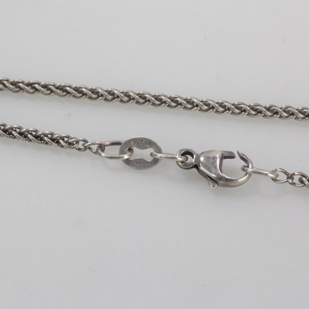 James Avery Silver Necklace 7.3g Property Room