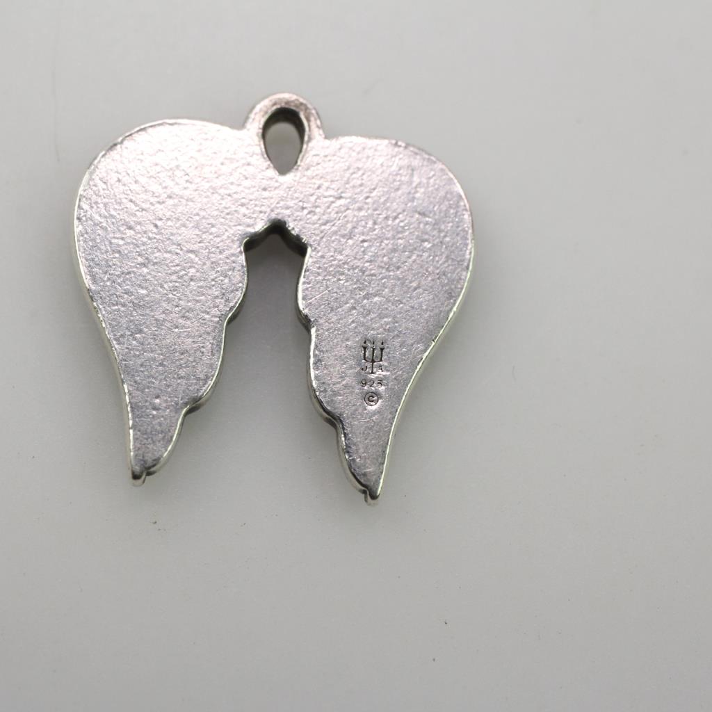 James Avery Sterling Silver Angel Wings Charm Property Room