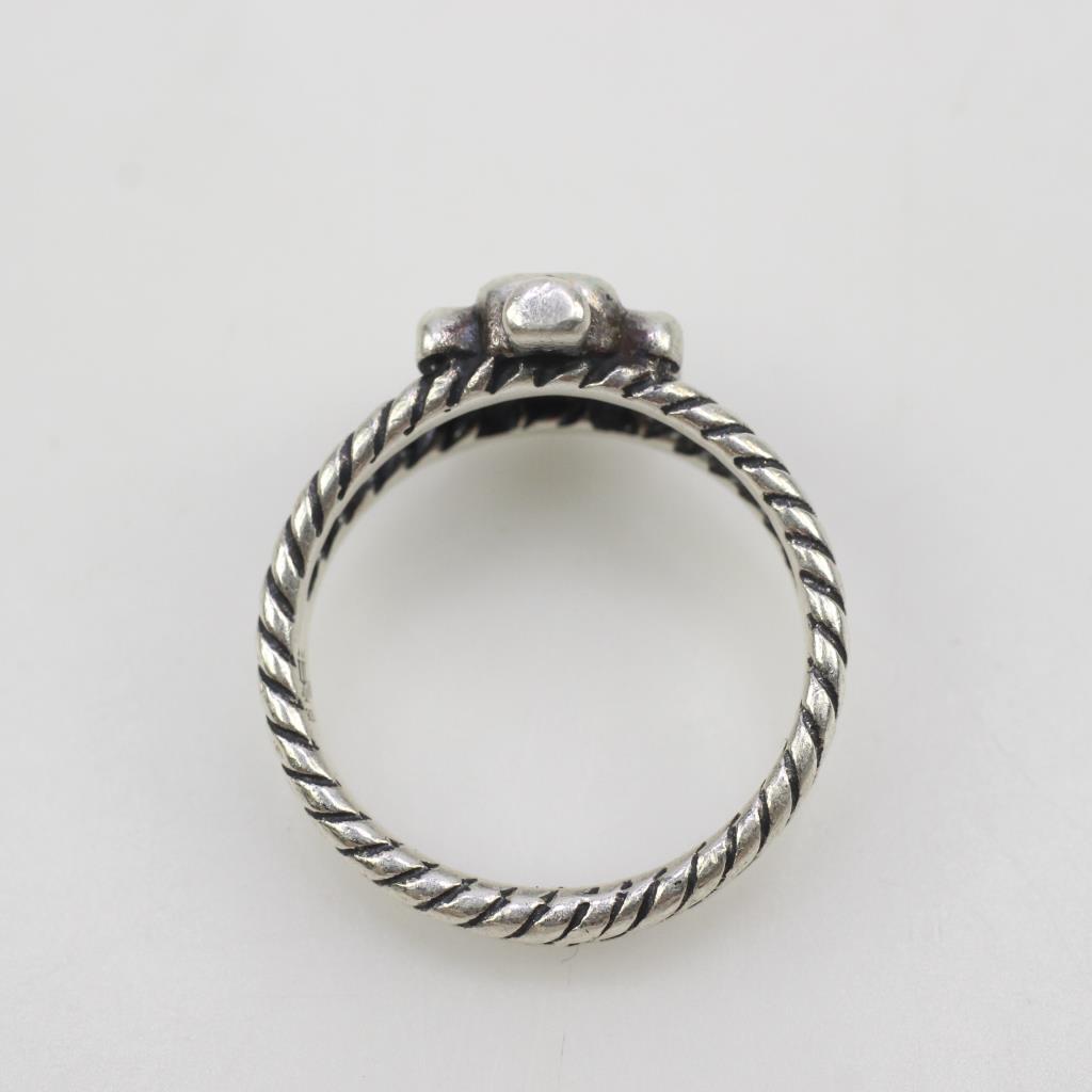 James Avery Sterling Silver Faith, Hope And Love Twisted Rope Ring