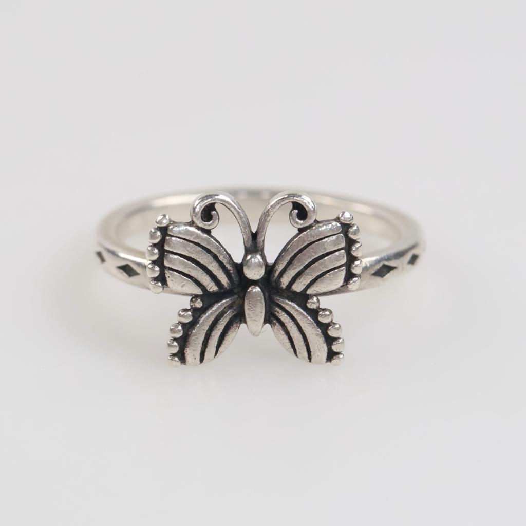 James Avery Sterling Silver Festival Butterfly Ring