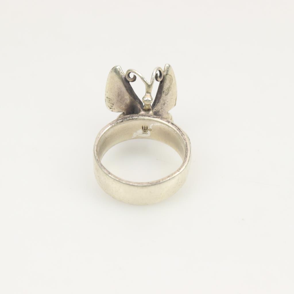 James Avery Sterling Silver Mariposa Butterfly Ring Property Room