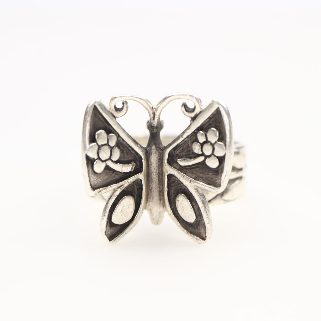 James Avery Sterling Silver Mariposa Ring Property Room