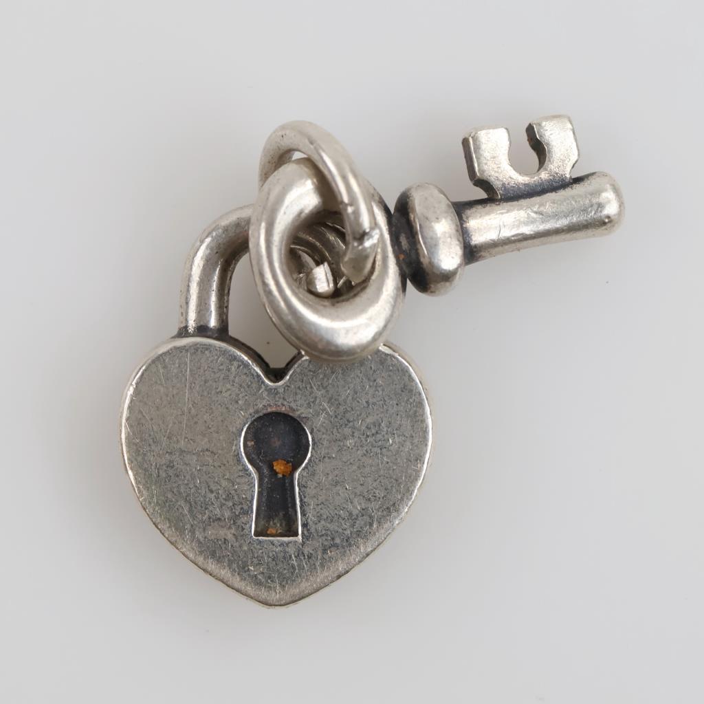 James Avery Sterling Silver My Heart Is Yours Charm