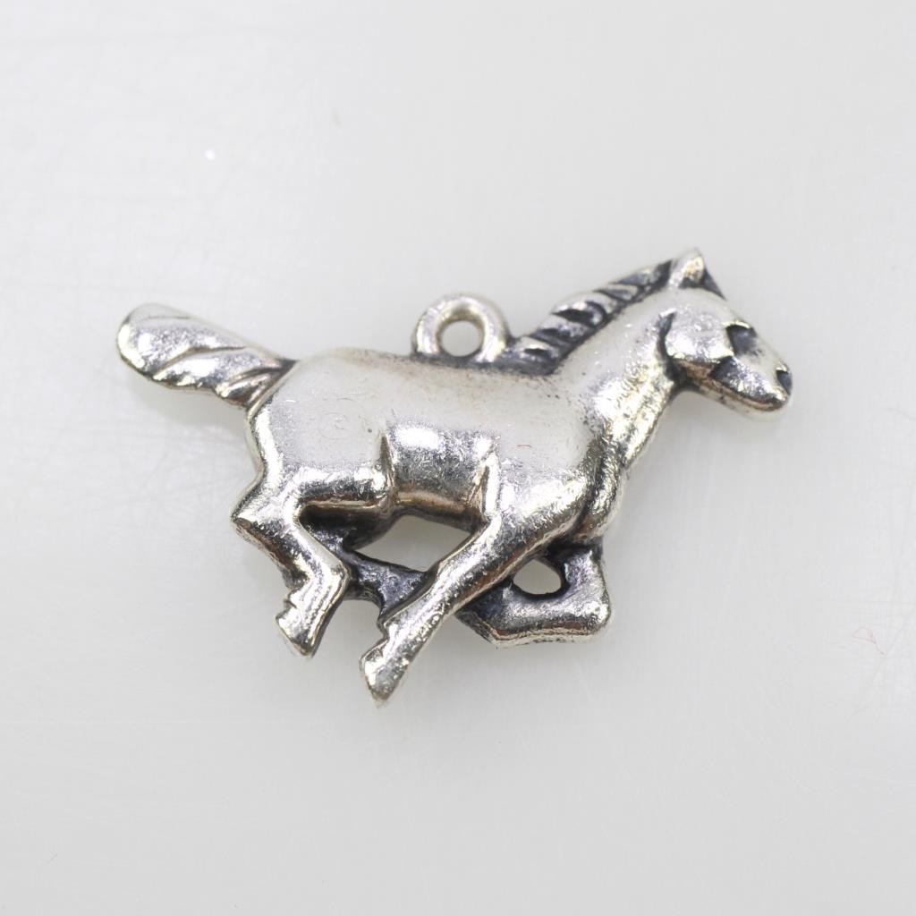 James Avery Sterling Silver Running Horse Charm Property Room