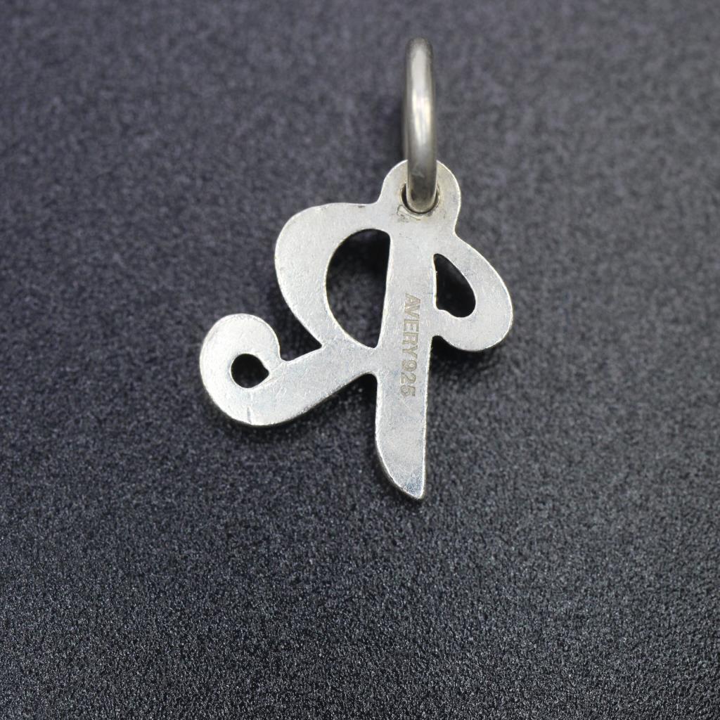 James Avery Sterling Silver Script Initial Charm | Property Room