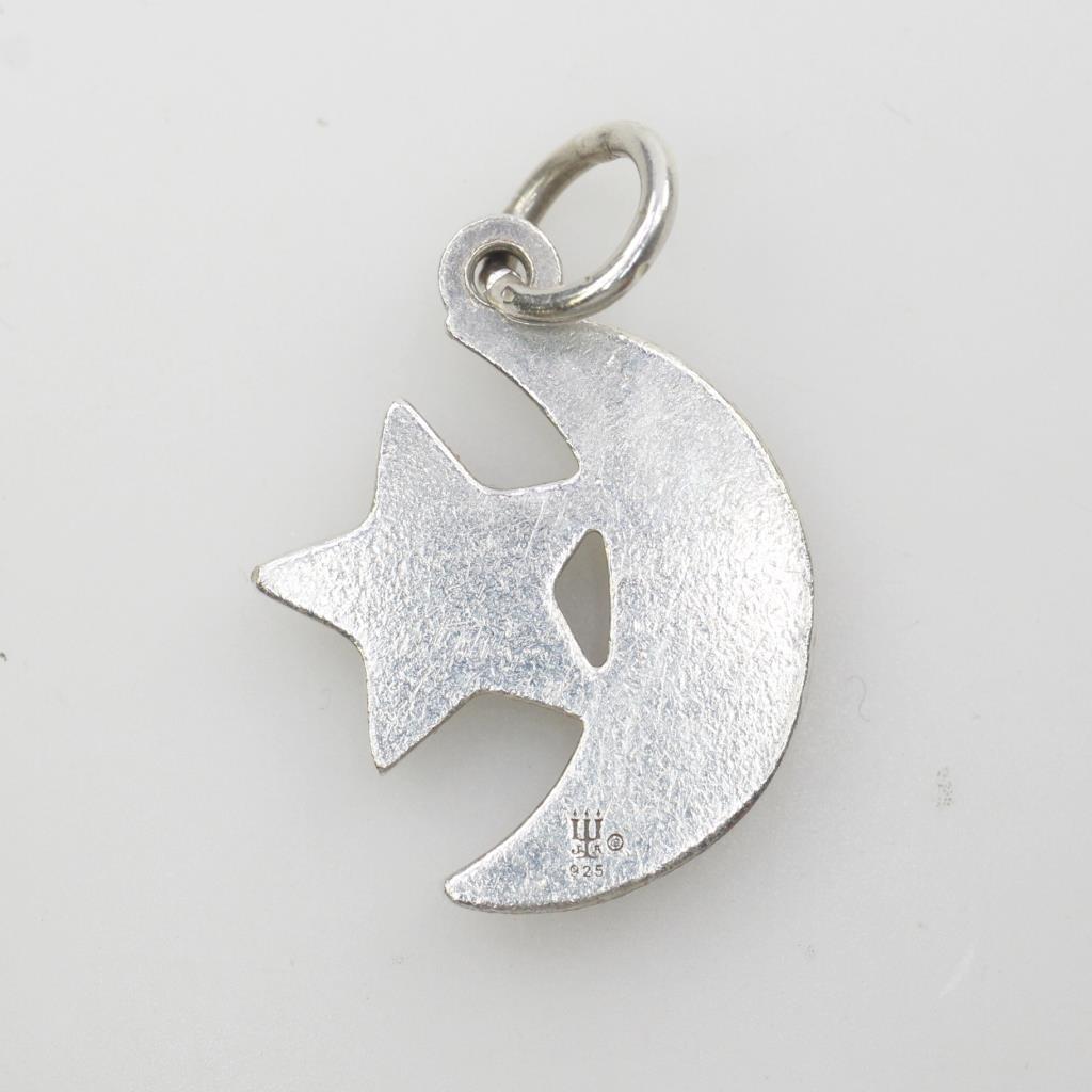 James Avery Sterling Silver Starry Night Charm Property Room