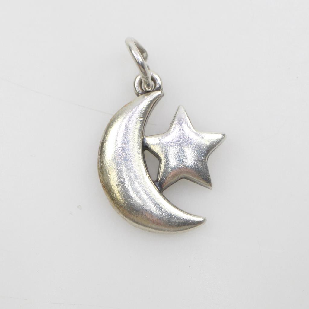 James Avery Sterling Silver Starry Night Charm Property Room