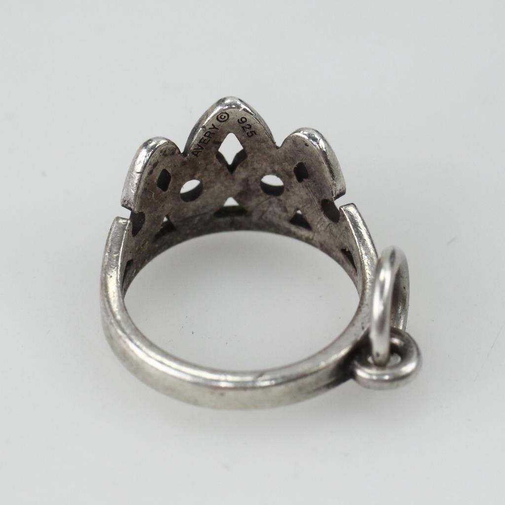 James Avery Sterling Silver Tiara Charm Property Room