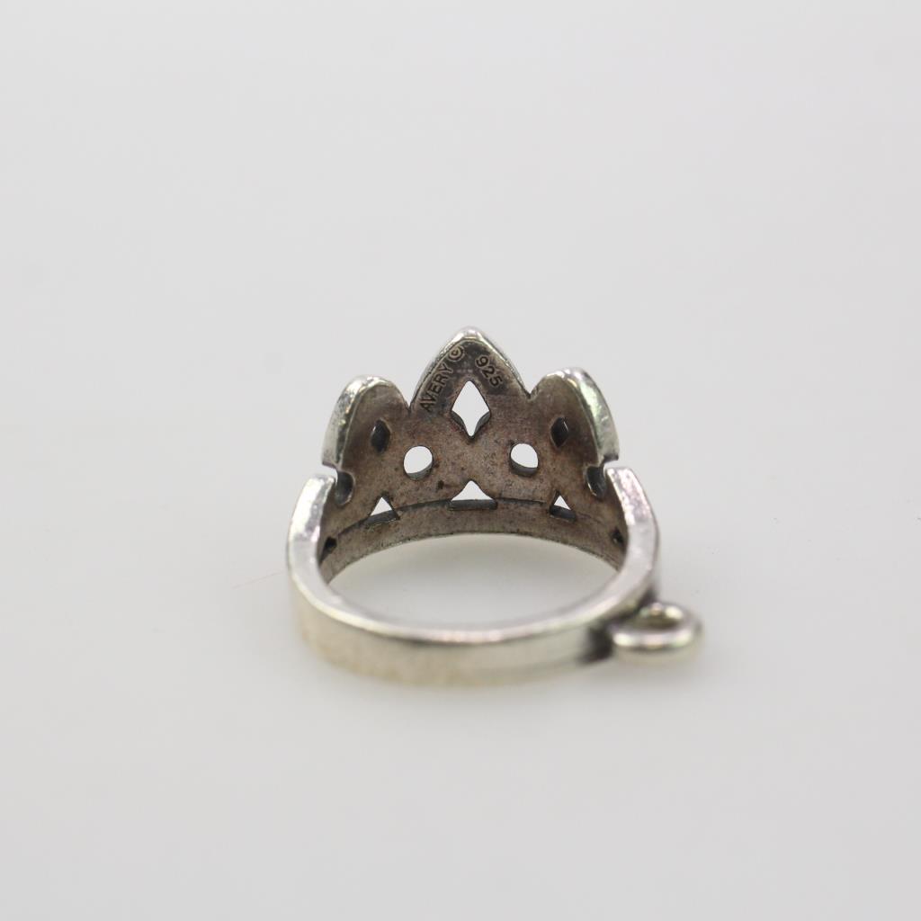 James Avery Sterling Silver Tiara Charm Property Room