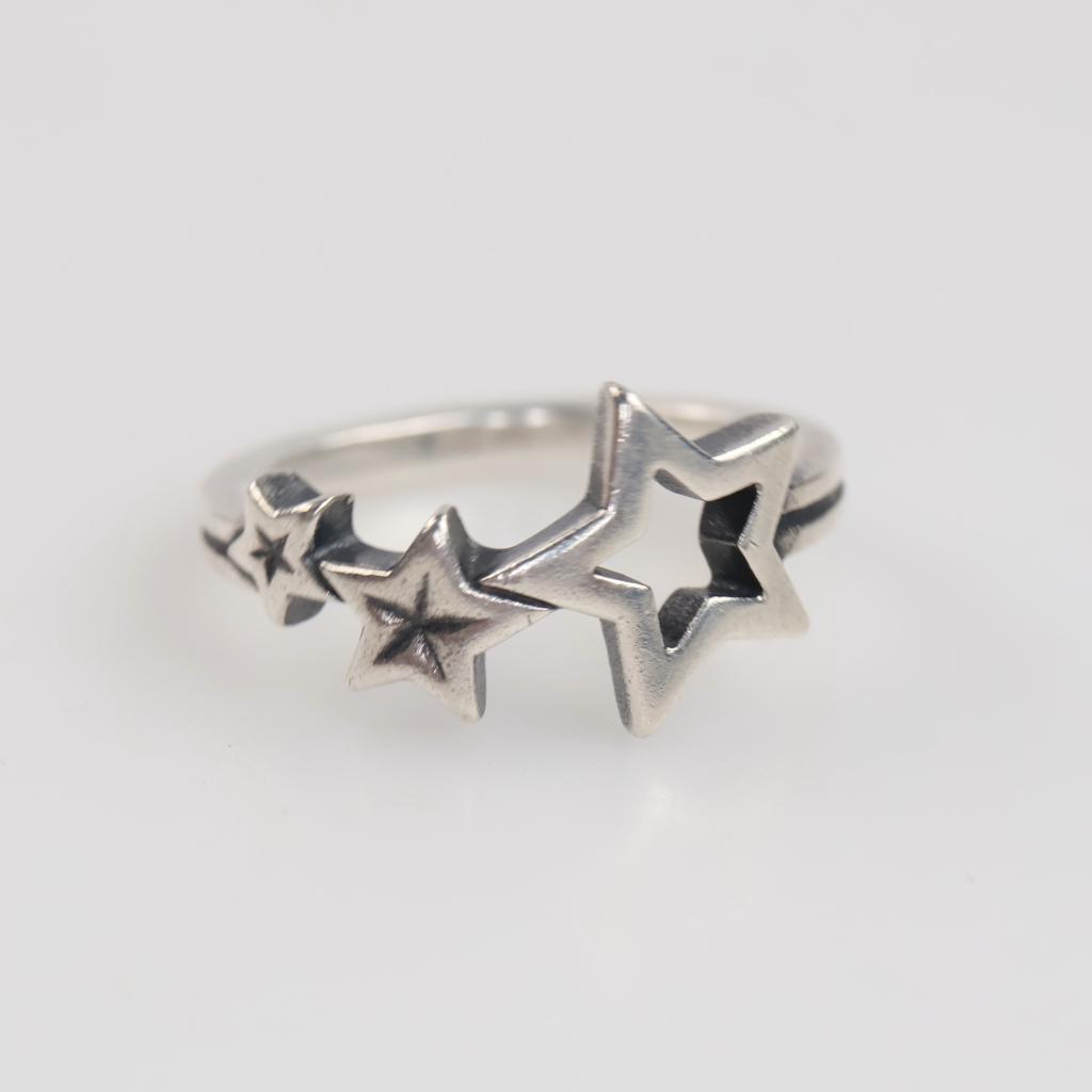 James Avery Sterling Silver Twinkling Stars Ring
