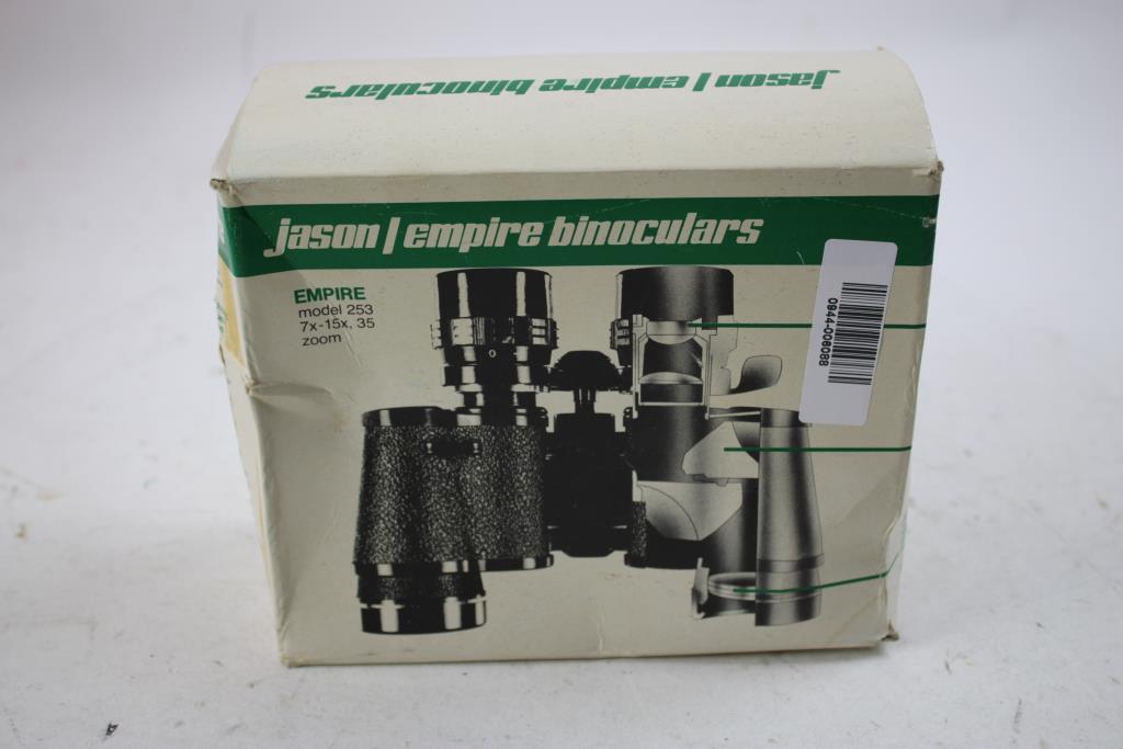 Jason Empire Binoculars Model 253 7x-15x, 35 Zoom