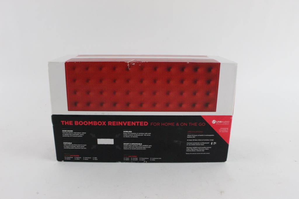 Jawbone Big Jambox Smart Speaker Property Room