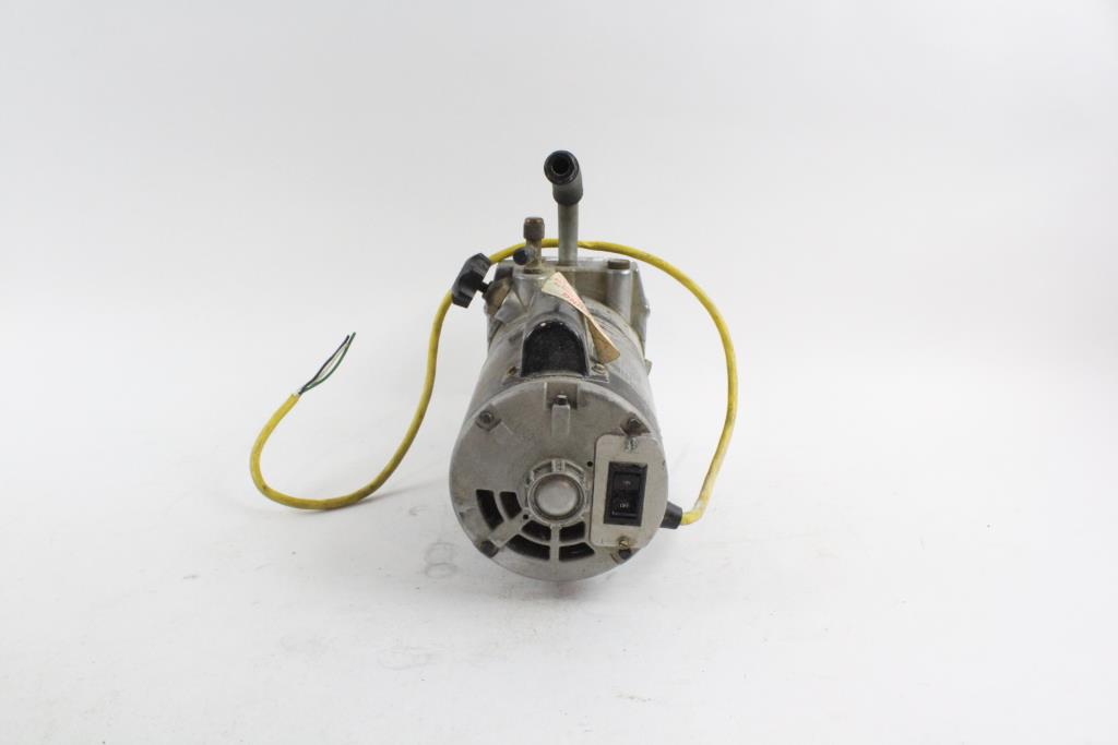 JB Industries 2 Stage Fast Vac Deep Vacuum Pump Property Room