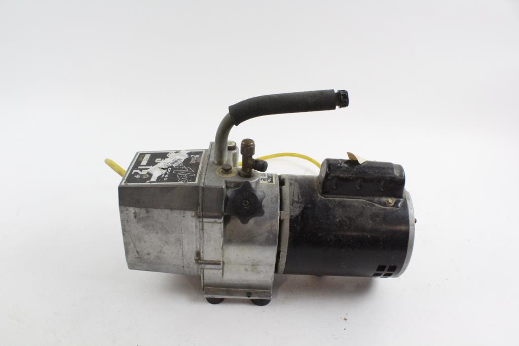 JB Industries 2 Stage Fast Vac Deep Vacuum Pump Property Room