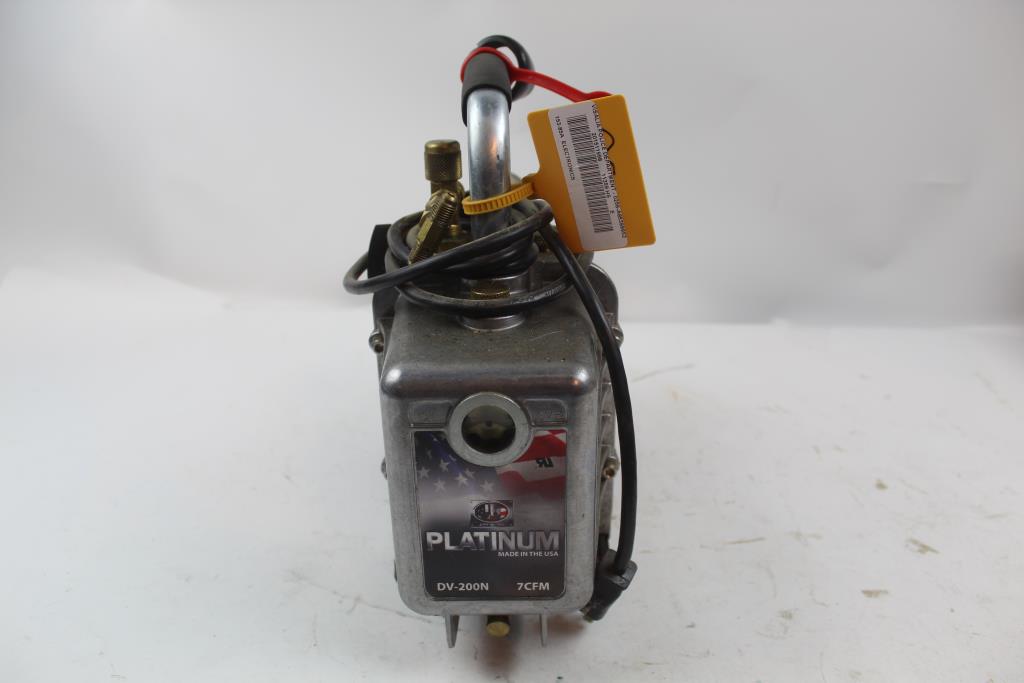 JB Industries Platinum DV200N Electric Vacuum Pump Property Room