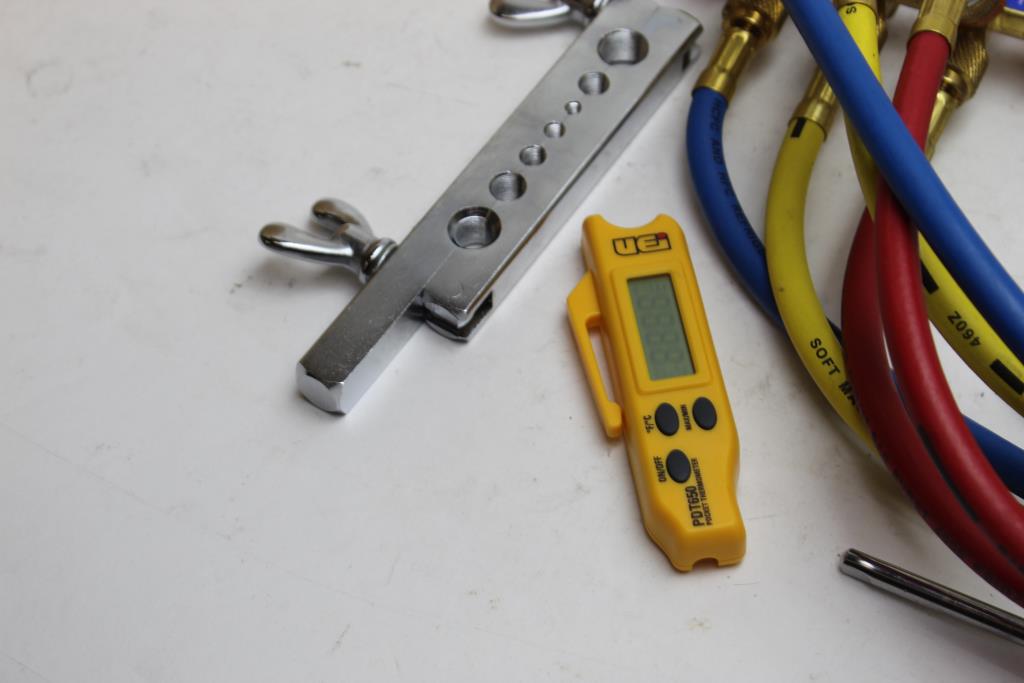 JB Tube Cutter, Uei Thermometer, Uniweld Regulator+ More 7 Pieces