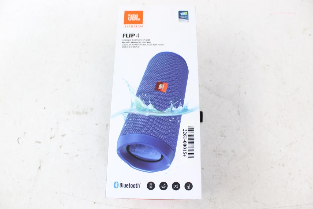 Jbl Harman Flip 4 Portable Bluetooth Speaker Property Room