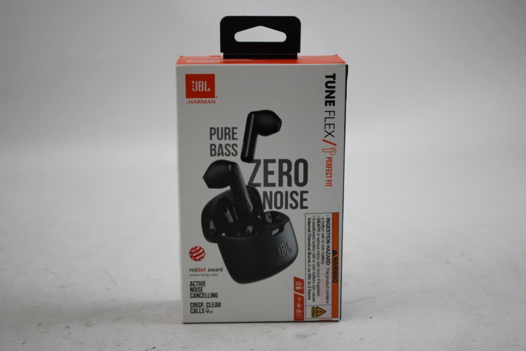 JBL Tune Flex Pure Bass Zero Noise Wireless Headphones