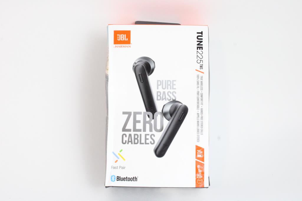 JBL Tune225 Earbuds With Charging Case Property Room