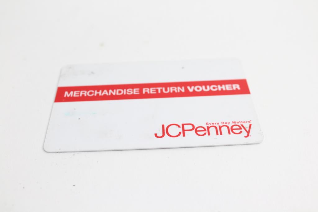 Jcpenney Gift Card 48 60 Property Room