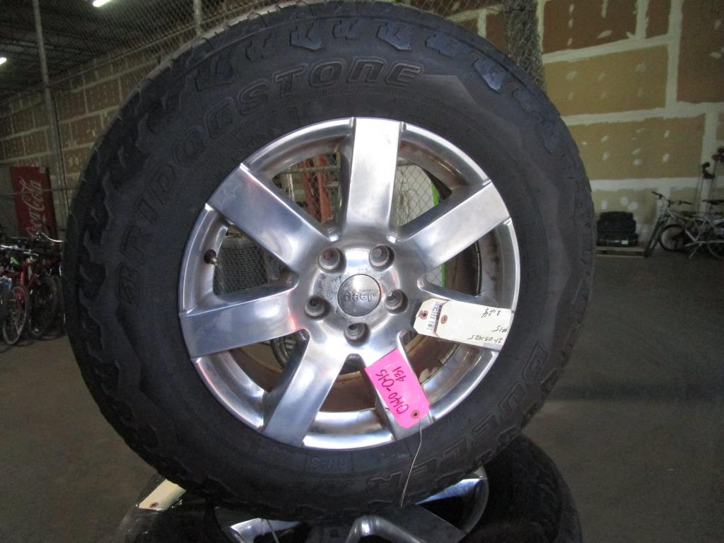 Jeep Rims And Tires Property Room