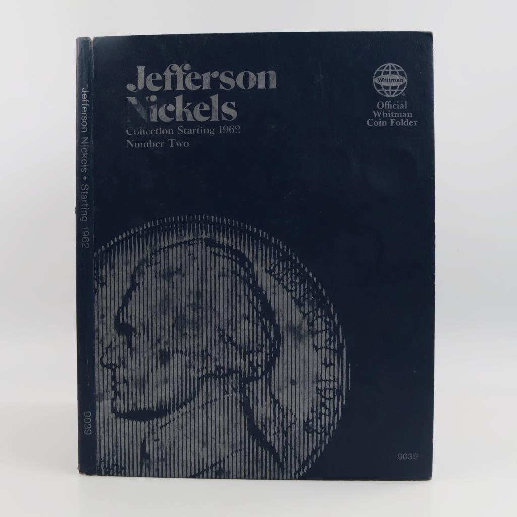 Jefferson Nickels Collection Booklet, 25+ Pieces
