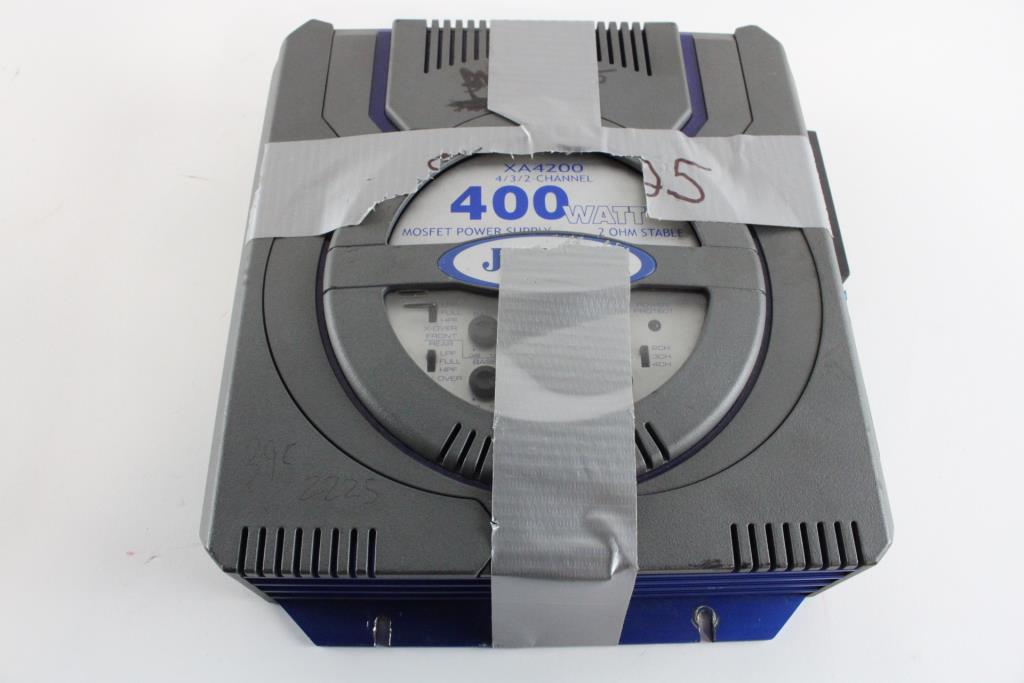 Jensen Car Amplifier Property Room