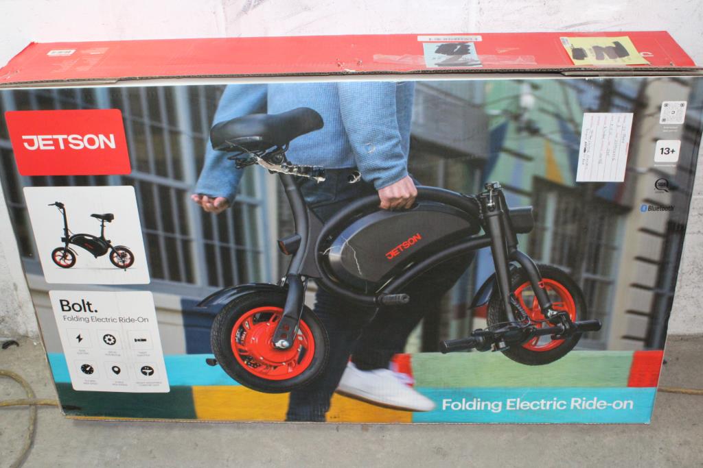 Jetson Bolt Folding Electric RideOn Property Room