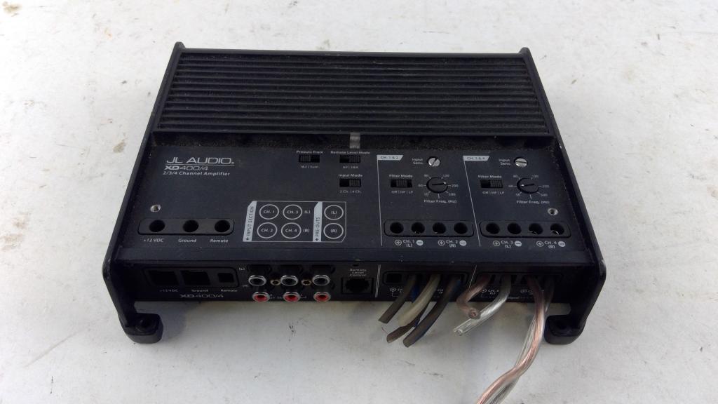 JL Audio 4 Channel Amplifier